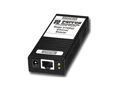 Patton 2110/P - CopperLink 10/100 Mbps Ethernet Booster; 802.3af pass through by PATTON