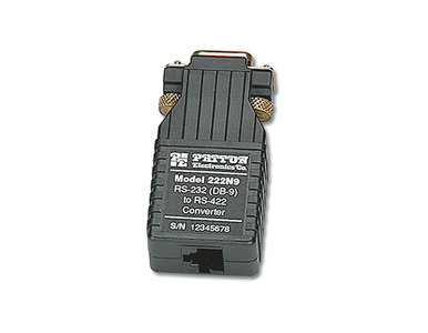 Patton 222N9M - RS232 TO 422 CONV,DB9M,STR RLF by PATTON