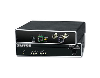 Patton 2701A/I/EUI - T1/E1 to Ethernet NTU, RJ45/BNC WAN Interface, External 100-240VAC power supply by PATTON