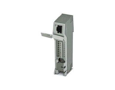 Perle 27030168 - PP-RJ-SC DIN Rail Patch Panel: 1 x RJ45 socket, 1 x screw terminal block, 10/100/1000 Mbps, IP20 by PERLE