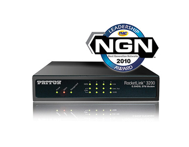 Patton 3202/4W/EUI - OnSite 4 Wire G.SHDSL.bis EFM Modem; 4 x 10/100 Manged Switch; 100-240VAC by PATTON