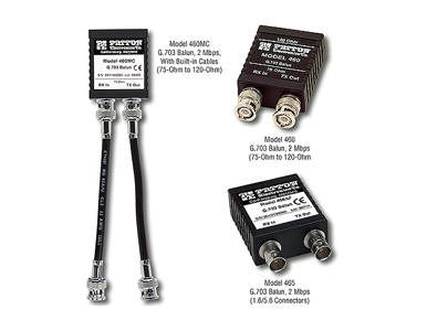Patton 460RC/16/F - G.703 BALUN PANEL; 2U, 16 MODULES G.703 BALUN (BNC connector) by PATTON