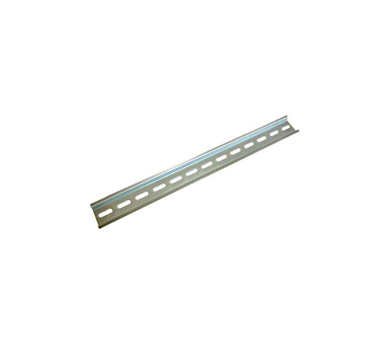 Tycon Systems 5600055 - Din Rail, 35mm x 7.5mm x 525mm long, plated Steel closed end. by TYCON SYSTEMS