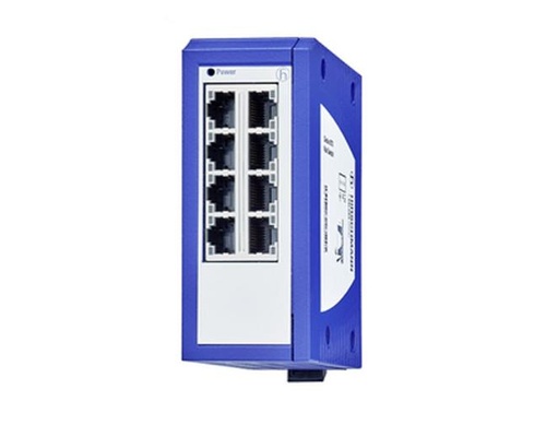 Hirschmann 942291001 Gecko 8TX - Lite Managed Industrial Ethernet Rail-Switch, 8 x 10/100Base-TX RJ45 Ports, DIN-Rail Mount, 9.6 by HIRSCHMANN