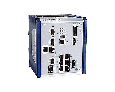 Hirschmann 943953008 RSR30-0802O7O7T1SKKHPHH - 10 ports Gigabit Industrial Managed Ethernet Swtich: 2x Gigabit combo ports and 8 by HIRSCHMANN