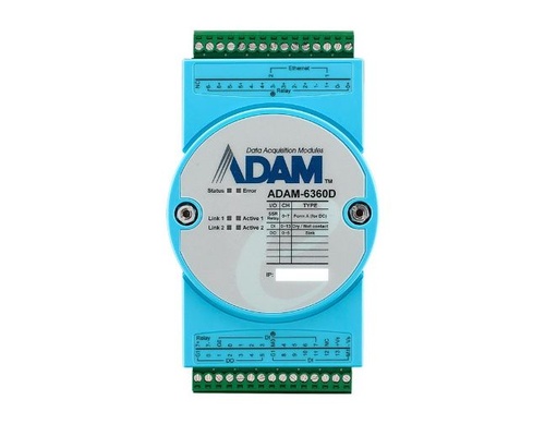 Advantech ADAM-6366-A1 - OPC UA and Security Remote I/O_Relay Module by Advantech