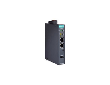 Moxa AIG-301-US-AZU-LX - Advanced IIoT gateways with Arm Cortex-A7 dual-core 1 GHz processor, 1 CAN port, 4 DIs, 4 DOs. by MOXA