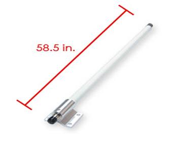 Antaira ANT-OM-2415 - 2.4 - 2.5 GHz Outdoor Omni Antenna 15dBi by ANTAIRA