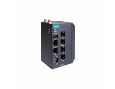 Moxa AWK-1165A-UN-T - Industrial 802.11ax wireless AP with 5 10/100/1000BaseT(X) ports, IP30, UN band, -40 to 75C by MOXA