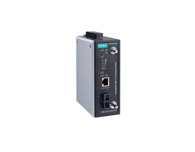Moxa AWK-3131A-SSC-RTG-US-CT-T - Rail Trackside In-door Single Radio, 802.11n Access Point/Client, M12/SC, US band, IP30, -40 to by MOXA