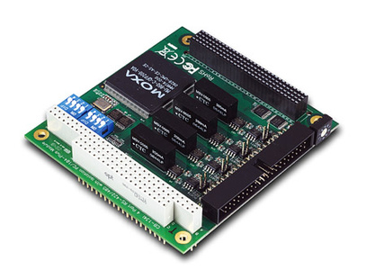 Moxa CB-134I-T - 4 Port PC/104+ Board, RS-422/485, w/ Isolation, Wide Temperature by MOXA