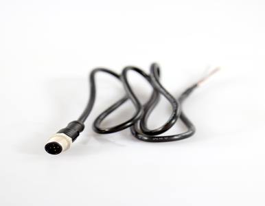 Antaira CB-M12A5PM-1M - M12 A Code 5P Male to open end, 1 Meter, Wire. 22 gauge by ANTAIRA