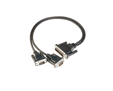 Moxa CBL-M25M9x2-50 - Cable/CBL-M25M9x2-50 by MOXA