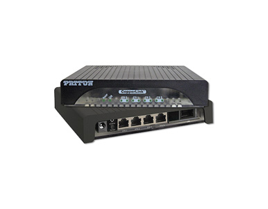 Patton CL1314/R/EUI - Long Range CopperLink Ethernet Extender  (Pre-Config Remote); 4 x10/100; 100-240VAC by PATTON