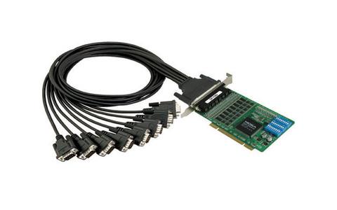 Moxa CP-118U - 8 Port UPCI Board, RS-232/422/485 by MOXA