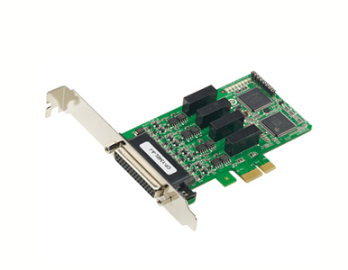 Moxa CP-134EL-A-I-DB9M - 4 Port PCIe Board, w DB9M Cable, low profile, RS-422485, w Surge, w Isolation by MOXA