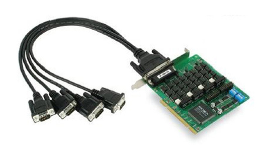 Moxa CP-134U-I w/o Cable - 4 Port UPCI Board, w/o Cable, RS-422/485, w/ Isolation by MOXA