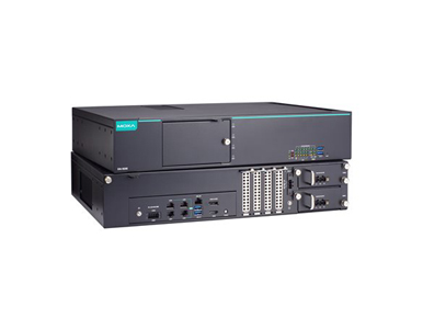Moxa DA-920E-X08-W - IEC 61850-3, 2U, Intel Xeon D-1834, Single 24 to 110 VDC, -25 to 55C w/o RAM/SSD/OS by MOXA