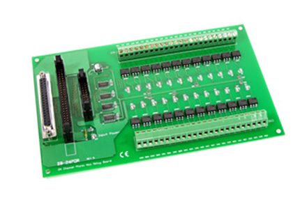 ICP DAS DB-24POR/DIN - DB-24POR with DIN-Rail Mounting Kit by ICP DAS