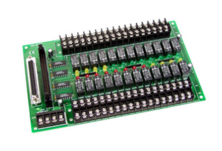 ICP DAS DB-24RD/12 - 24 Channel OPTO-22 Compatible Relay Board with D-Sub37 connector (12V) by ICP DAS