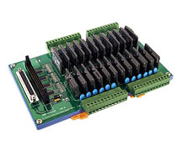 ICP DAS DB-24SSR/D - 24-channel Solid State Relay Output Board with 1 meter D-Sub 37-pin cable by ICP DAS