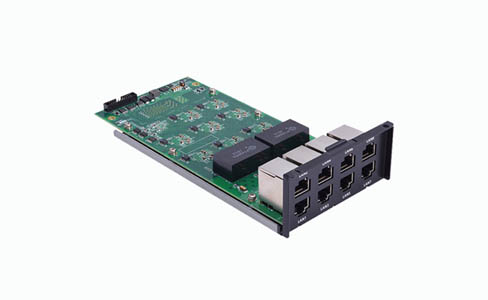 Moxa DE-LN08-RJ - 8-Port PCIe 10/100/1000 Mbps LAN Module RJ45  Degree Connector, DA-720 Peripherals Modules. by MOXA