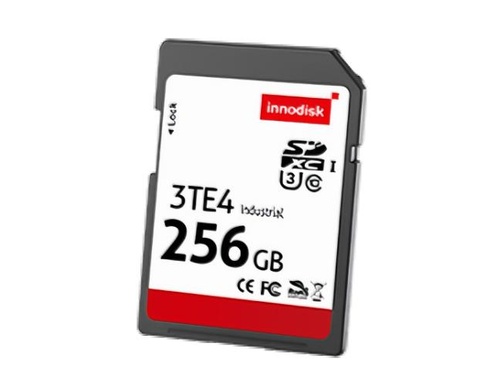 Innodisk DESDC-B56S06KW1SL - SD 3TE4 256GB,  -40 to 85 Degree C by InnoDisk