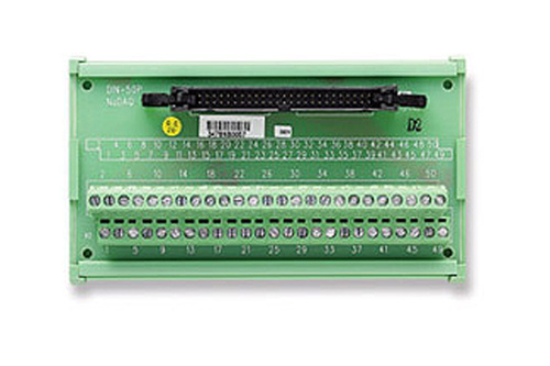 Adlink DIN-50P-01 - 50-pin Header TB with DIN rail w/o cable by ADLINK