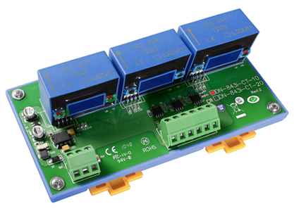 ICP DAS DN-843I-CT-10 - 3 Channel Current Input Sensor with Channel to Channel Isolation, 10A by ICP DAS