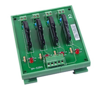 ICP DAS DN-SSR4 - 4-channel solid state relay module , 1 form A by ICP DAS