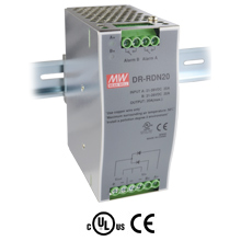 Mean Well DR-RDN20 - *Discontinued* - Industrial 20A Din Rail Power Supply Redundancy Module by MEANWELL