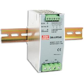 Mean Well DR-UPS40 - Industrial 40A DC Din Rail UPS Module by MEANWELL