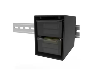 DINStorage DS-DD2 - 2-Drawer Accessory Storage by DINSTORAGE
