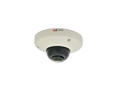 ACTI E96 - 5MP Indoor Mini Fisheye Dome with Basic WDR, Fixed Lens by ACTi