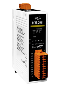 ICP DAS ECAT-2051 - 16 Channel Digital Isolated Outputs, 4W Max Power Consumption by ICP DAS