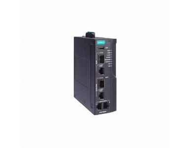 Moxa EDR-G9004-VPN-2MGTXSFP-T - Industrial secure router with 2 Gigabit copper ports with Gen3 Bypass, 2 Gigabit copper/SFP comb by MOXA