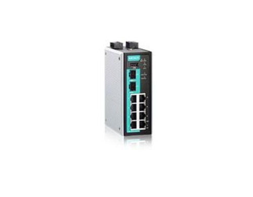 Moxa EDR-G9010-VPN-2MGSFP-HV - 8 GbE + 2 GbE industrial secure router with Firewall/NAT/VPN, 120/220 VDC/VAC, -10 to 60 Degree C by MOXA