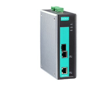 Moxa EDR-G902-T - *Discontinued* - Industrial Gigabit Secure Router, 1 WAN, Firewall/NAT, 10 VPN Tunnel, -40 to 75  Degree C by MOXA