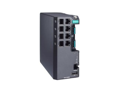 Moxa EDS-G4008-HV-T - Managed Full Gigabit Ethernet switch with 8 10/100/1000BaseT(X) ports, single power input 110/220 VAC/VDC by MOXA
