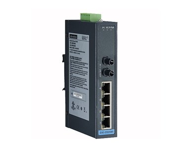Advantech EKI-2525MI-ST-BE - 4 + 1FX ST Multi-Mode unmanaged Etherne by Advantech