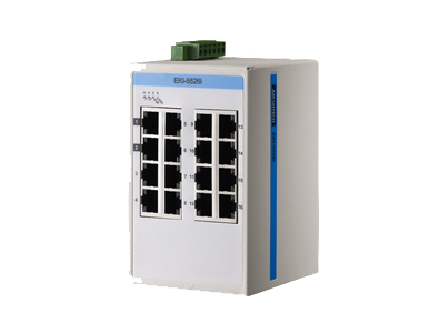 Advantech EKI-5526I-AE - ProView,16-port 10/100Mbps Ind.Switch,-40~75 degree C by Advantech