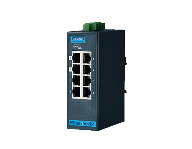 Advantech EKI-5528I-EI-AE - 8FE Ind. Switch with EtherNet/IP, W/T. by Advantech