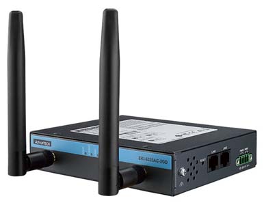 Advantech EKI-6333AC-2GD-A - IEEE 802.11 a/b/g/n/ac Wi-Fi AP dualband dinrail by Advantech