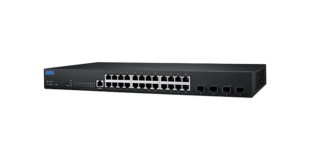 Advantech EKI-7428G-4X-AE - 24GE + 4 SFP+ L2 Managed Switch by Advantech