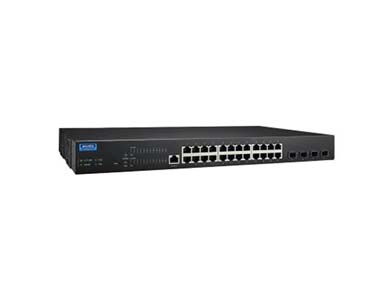 Advantech EKI-7428G-4XP-AE - 24GE + 4 SFP+ L2 Managed PoE Switch by Advantech