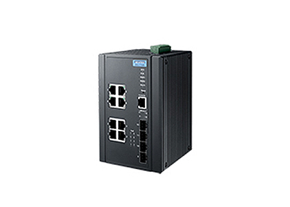 Advantech EKI-7712G-4FMPI-AE - 8G+4SFP with Mega PoE Wide Temp by Advantech