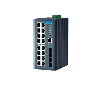 Advantech EKI-7720E-4FI-BE - 16FE+4SFP Port Managed Ethernet Switch Wide Temp by Advantech