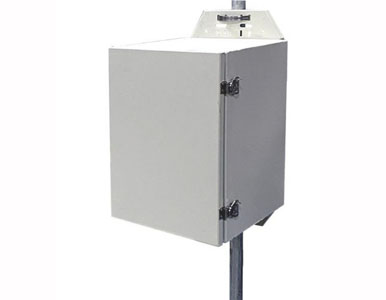 Tycon Systems ENC-AL-21x14x15 - Weatherproof Aluminum Ground Mount Enclosure (ENC-AL-21x14x15) by TYCON SYSTEMS