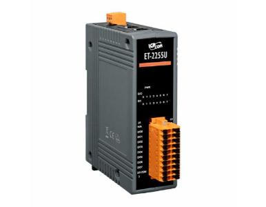 ICP DAS ET-2255U - Ethernet I/O Module with 8-ch DI and 8-ch Sink/Source-type DO by ICP DAS