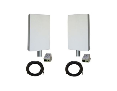 Tycon Systems EZBR-0516HD+ - *Discontinued* - Industrial Strength PtP Bridge System- Plug and Play 5GHz, 802.11a/n, 250mW. Surge by TYCON SYSTEMS